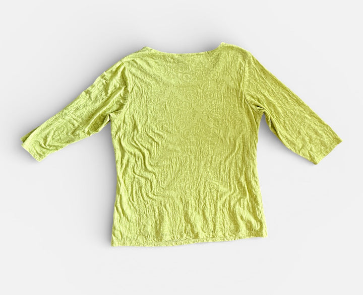 Coldwater Creek Preowned great condition Size L Green Blouse