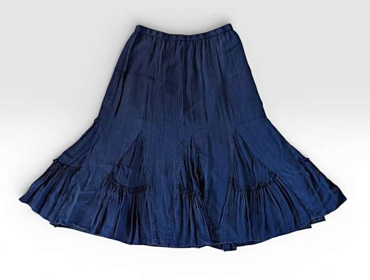 Coldwater Creek Preowned great condition Size PL Navy Skirt