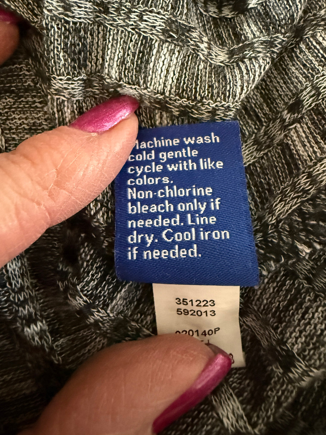 Apt 9 Preowned great condition Size S gray/blue Tunic