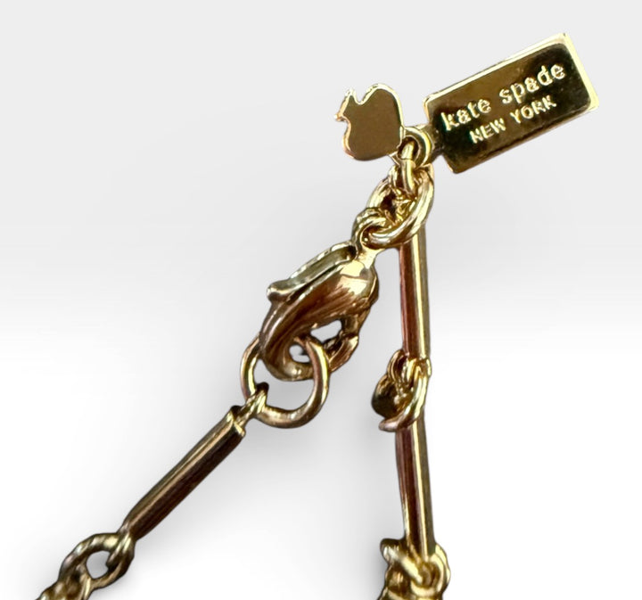 Kate Spade New York Preowned great condition Gold Necklace fashion