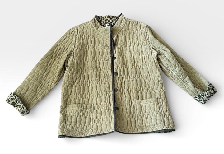 D & Co Preowned great condition Size XL Olive Jacket