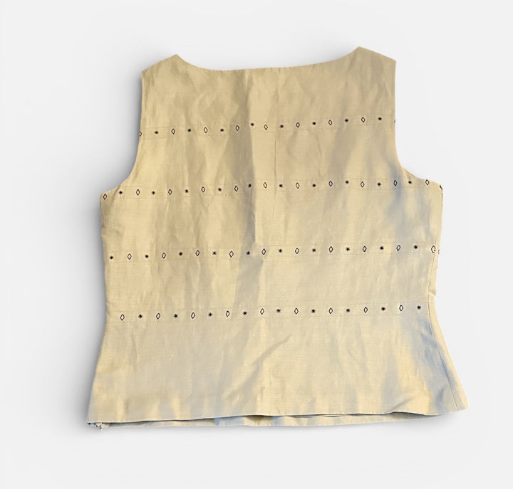 Due per Due Preowned great condition Size 14 Beige Top