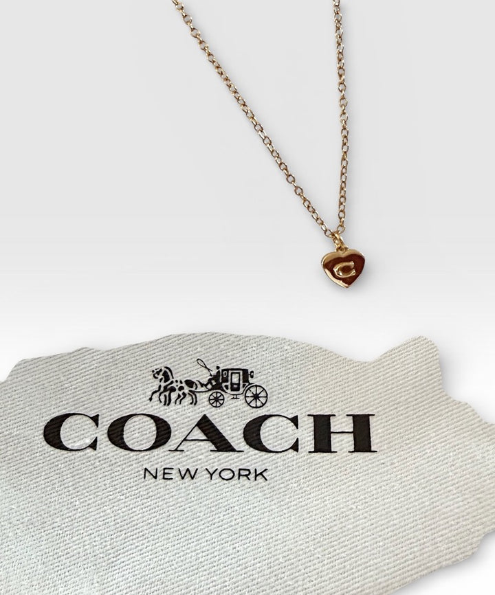 Coach New With Tags Gold Necklace fashion