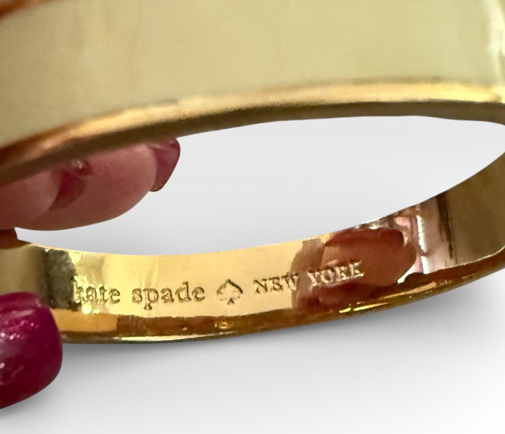 Kate Spade New York Preowned great condition Gold Necklace fashion