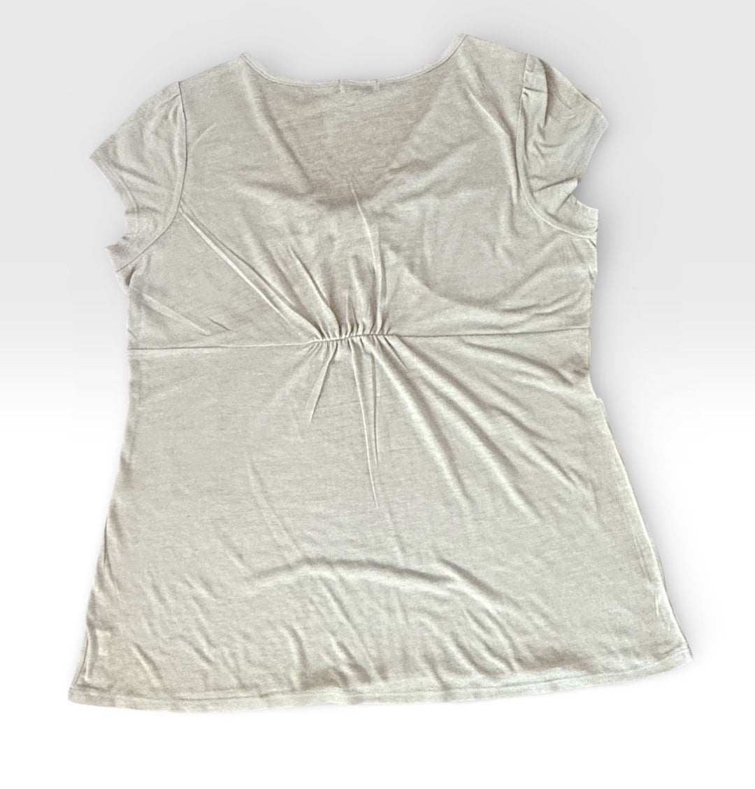 One World Size L Sage/multi Tunic