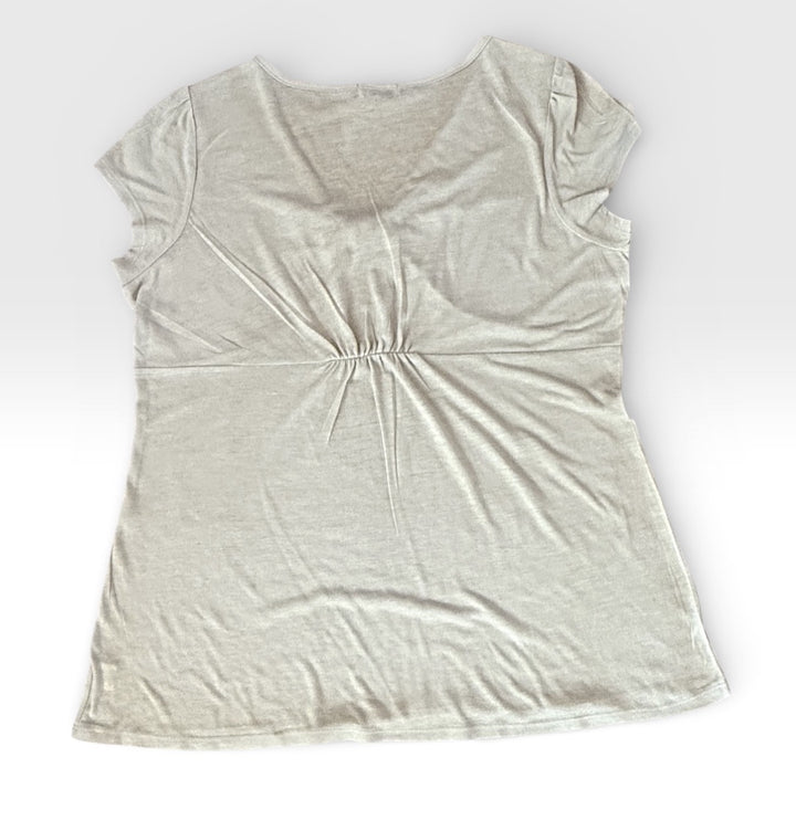 One World Size L Sage/multi Tunic