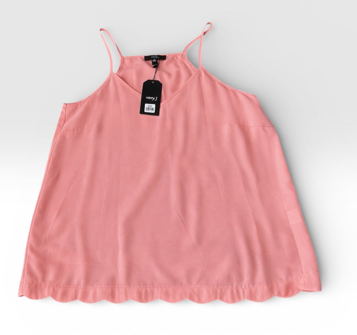 very J New With Tags Size M Peach Blouse