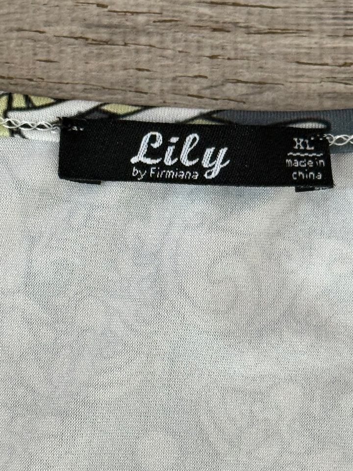 Lily New With Tags Size XL Gray/yellow Dress