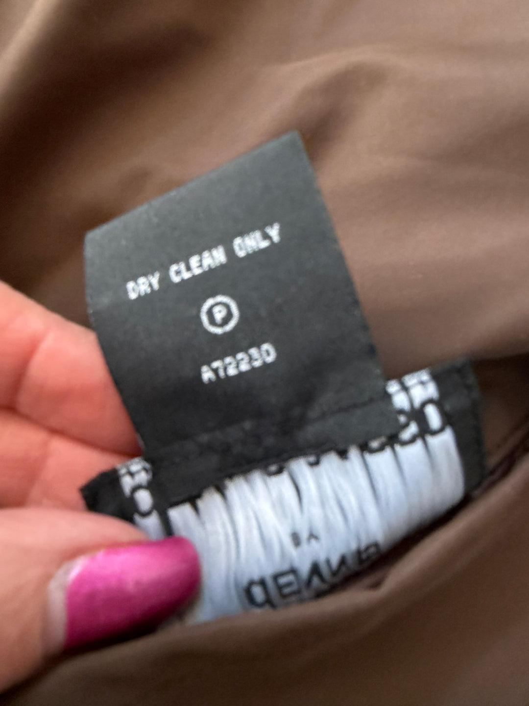 Dennis Basso Preowned great condition Size 3X Brown Coat