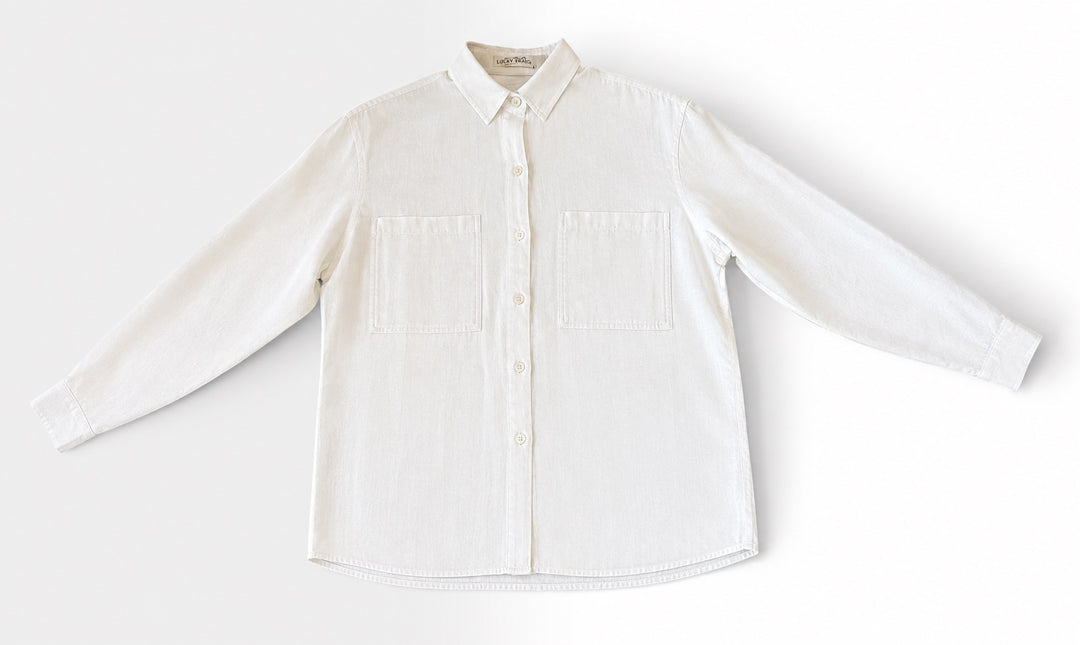 Ellen Tracy Preowned great condition Size 10 Off White Blouse