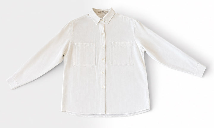 Ellen Tracy Preowned great condition Size 10 Off White Blouse