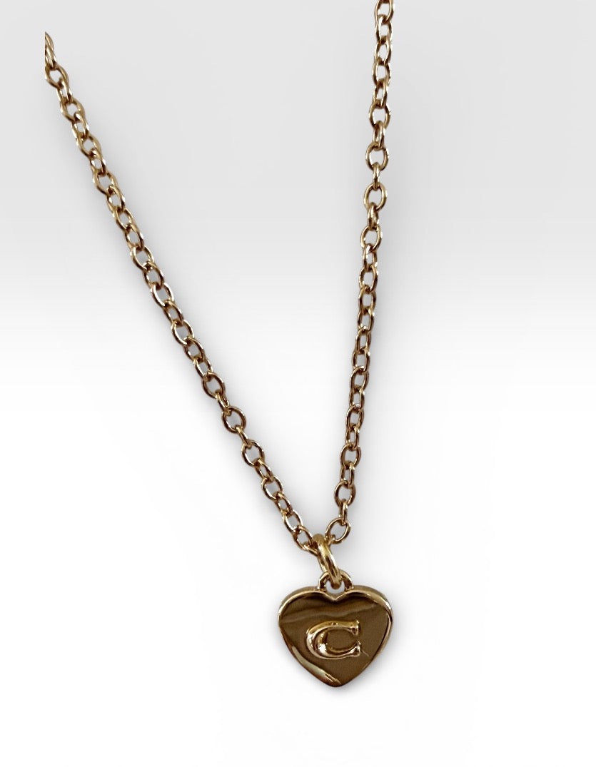 Coach New With Tags Gold Necklace fashion