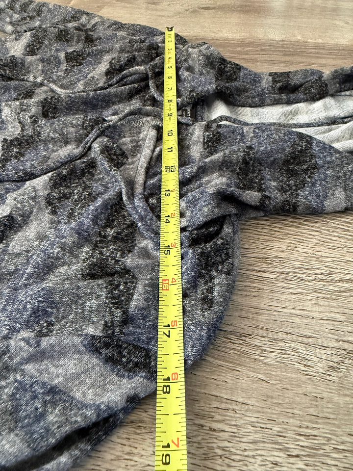 Lucky Brand Preowned great condition Size M Blue/black Cardigan