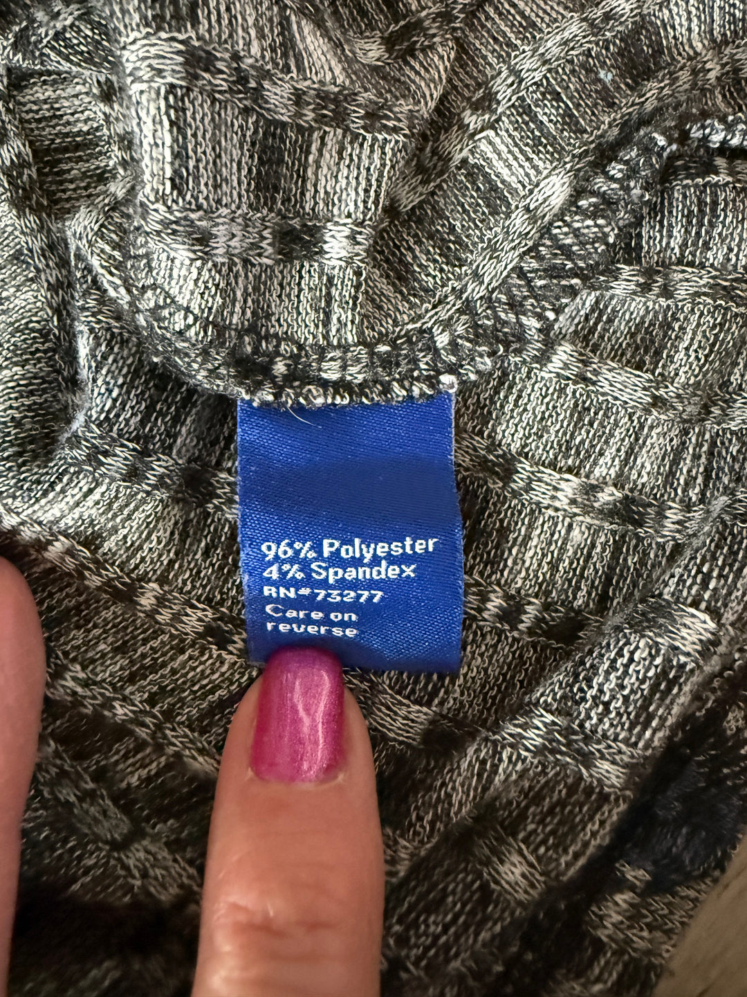 Apt 9 Preowned great condition Size S gray/blue Tunic