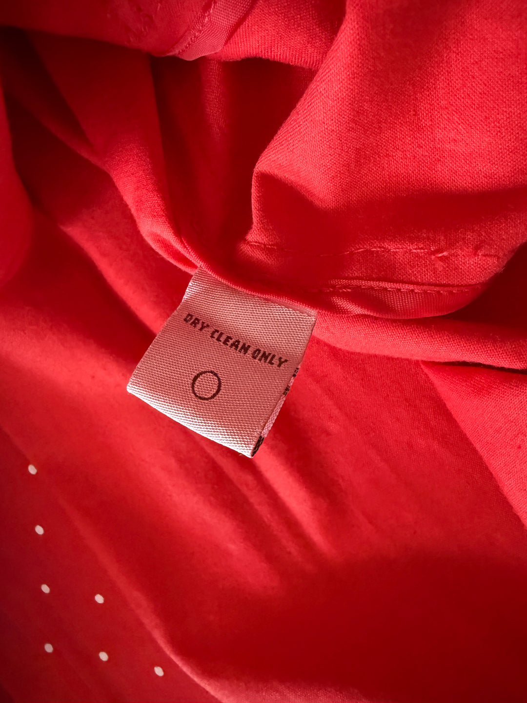 Bandolino Preowned great condition Size XL Red/White Trenchcoat