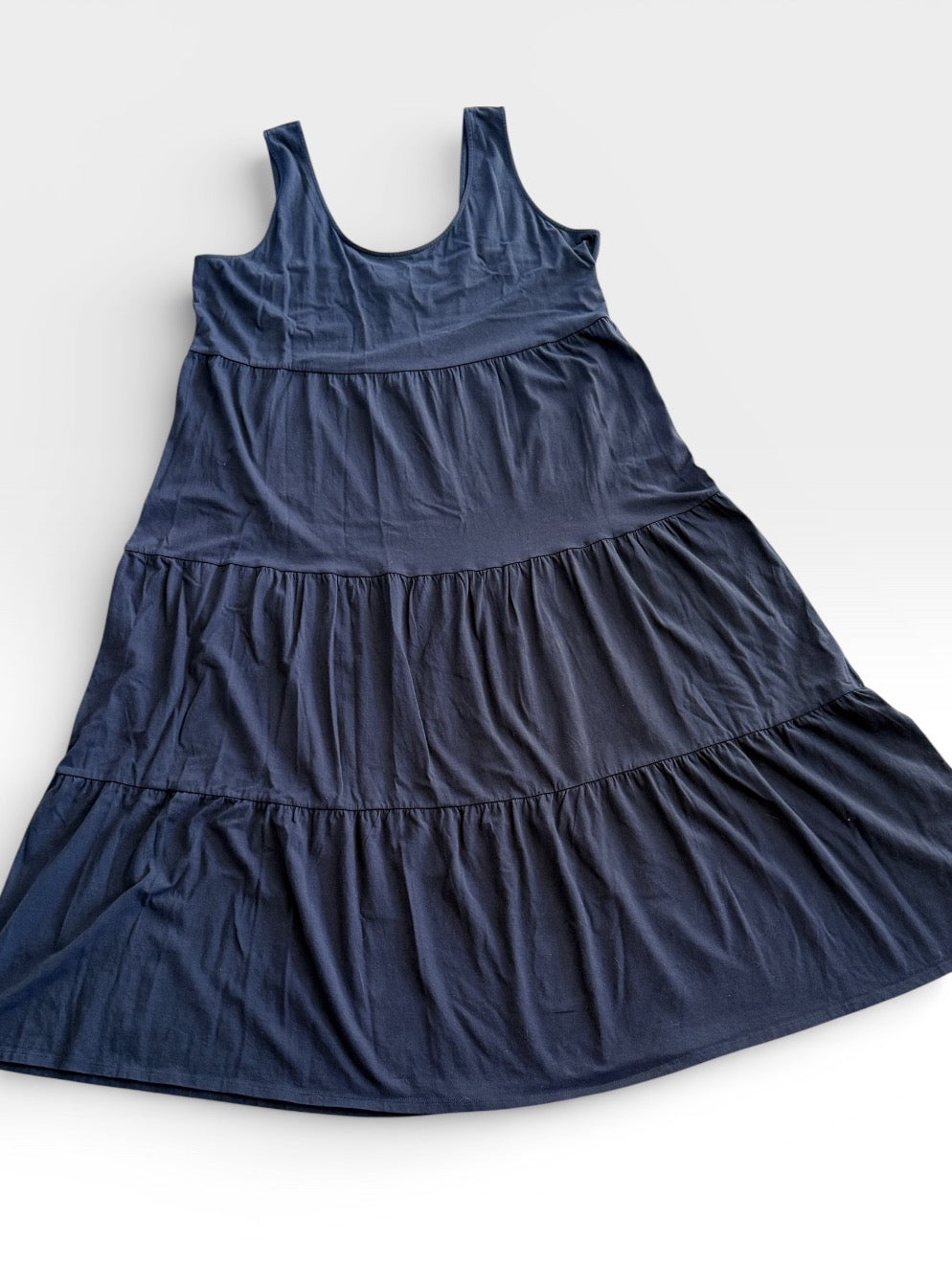 j crew navy maxi dress J Crew Navy Stripe Strapless Jersey Maxi Dress