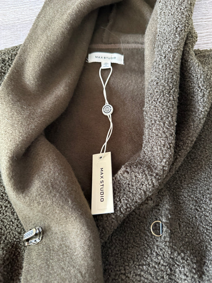 Max Studio Size XL Hunter Green Jacket outdoor