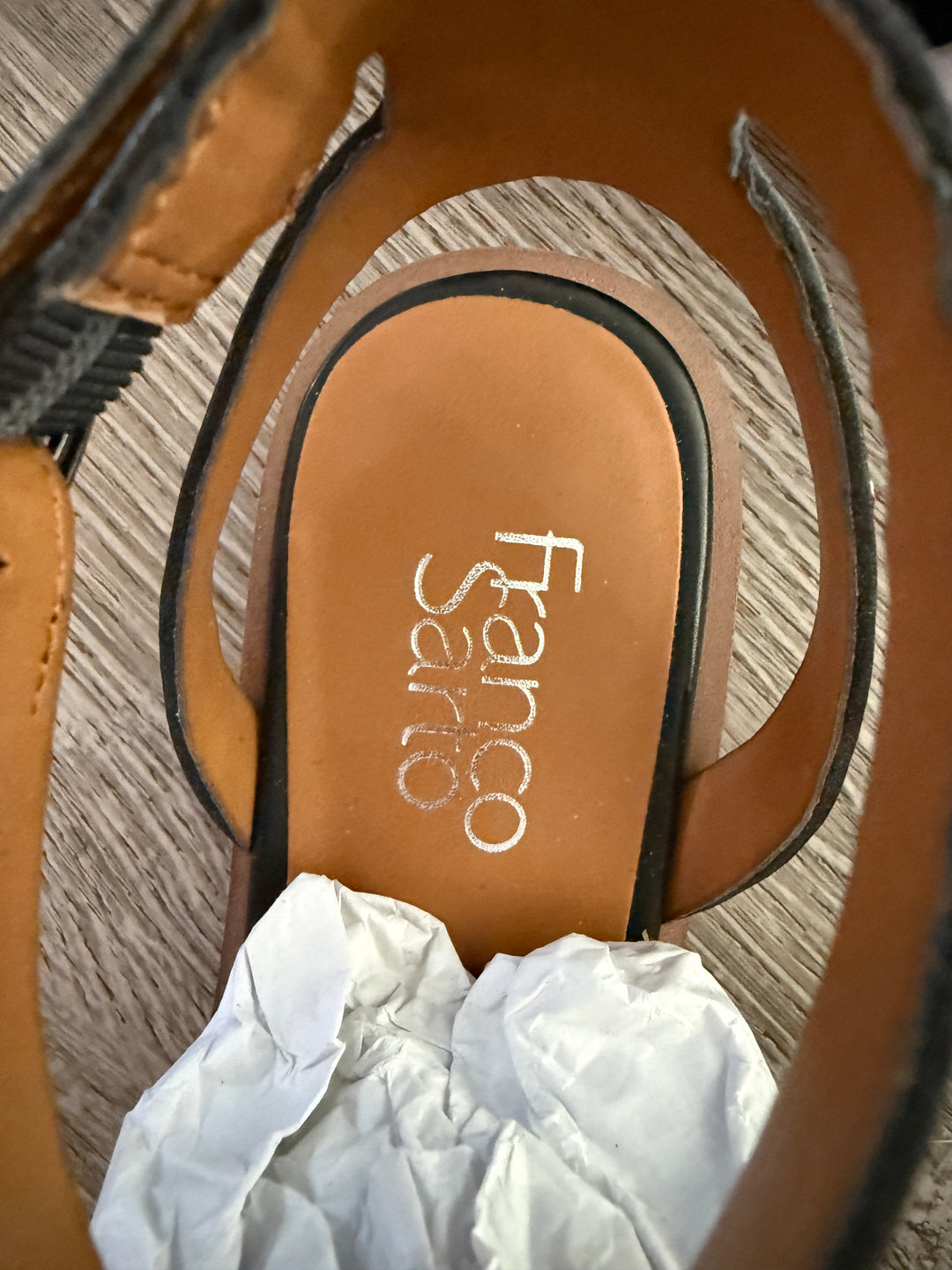 Franco Sarto New W/out tags Size 8 Black Sandals