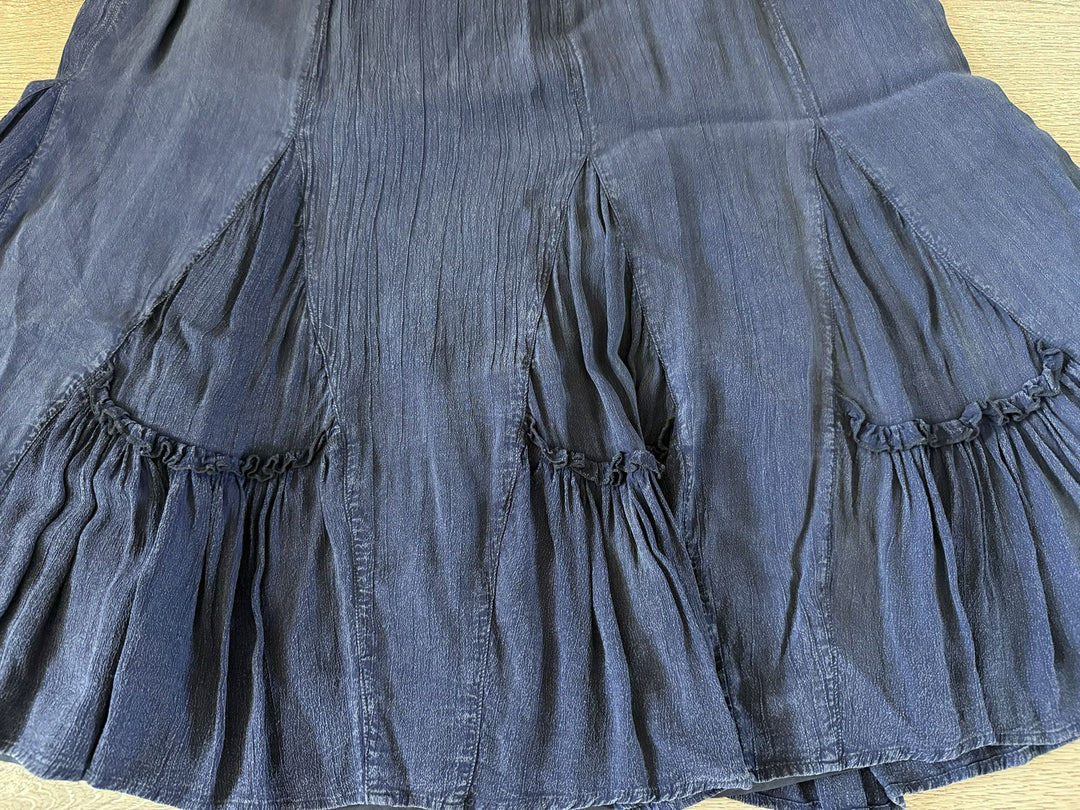Coldwater Creek Preowned great condition Size PL Navy Skirt