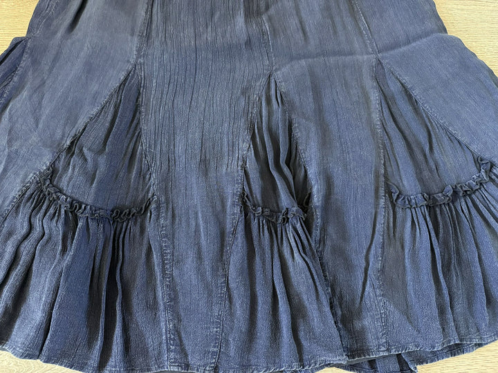 Coldwater Creek Preowned great condition Size PL Navy Skirt