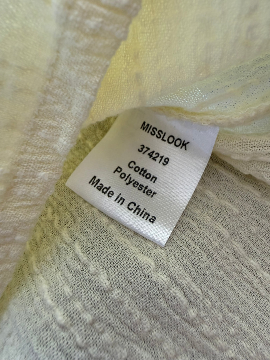 Misslook Preowned great condition Size 3XL Yellow Top