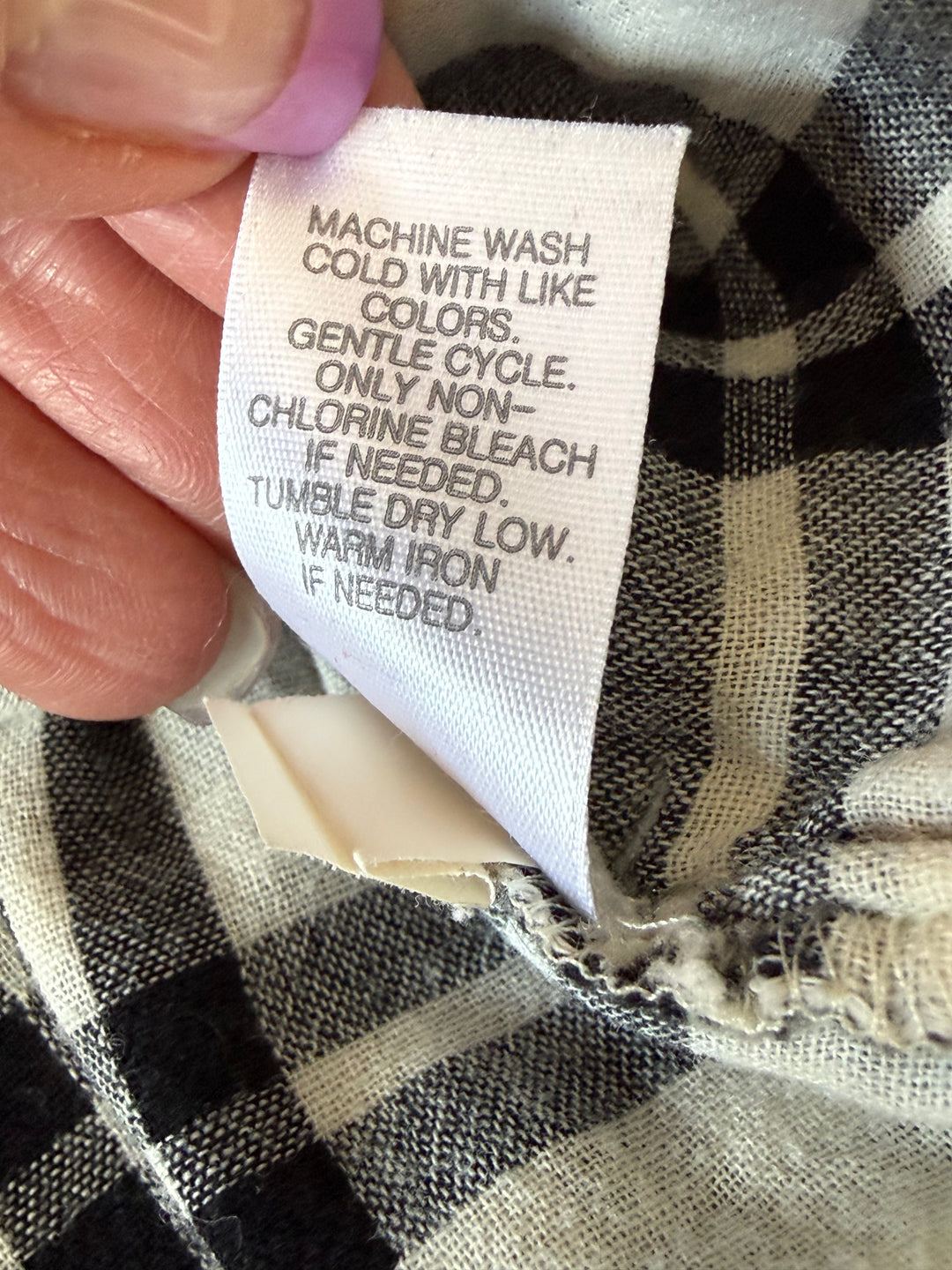 J.Jill Preowned great condition Size S Black/Ivory Tunic