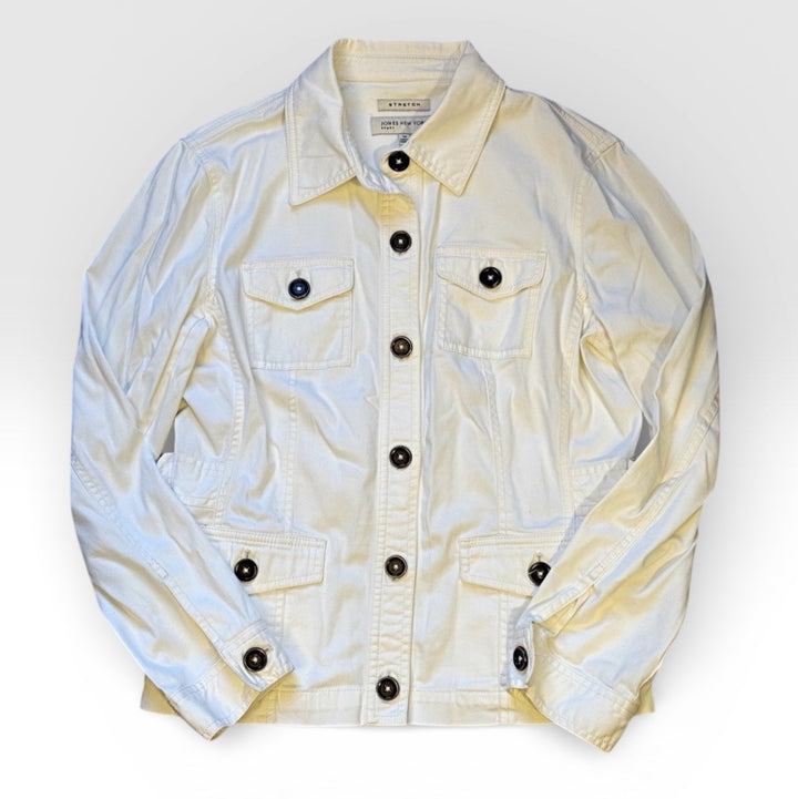 Jones New York Preowned great condition Size M Off White Jacket