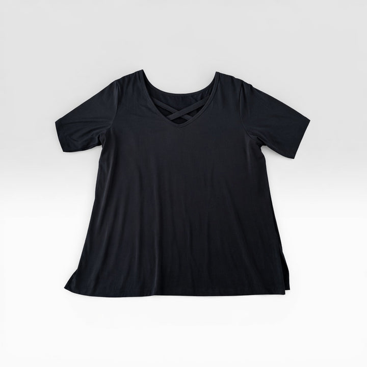 Susan Graver Preowned great condition Size LP Black Top