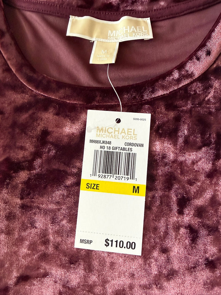 Michael Michael Kors New With Tags Size M Mauve Dress