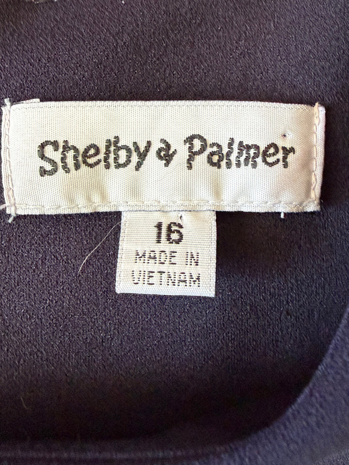 Shelby & Palmer Preowned great condition Size 1 Navy Dress