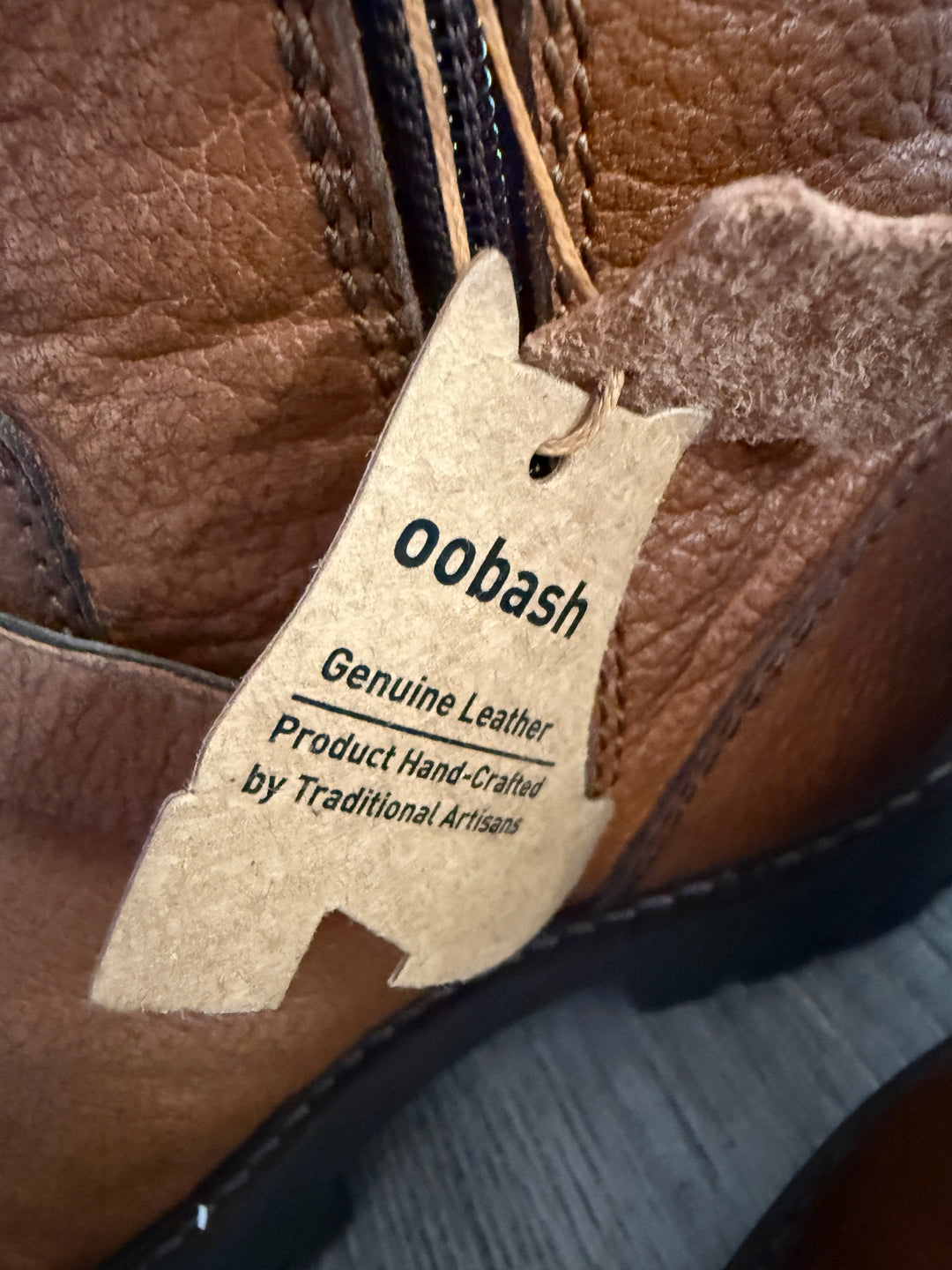 Oobash New With Tags Women Size 7 Tobacco Boots