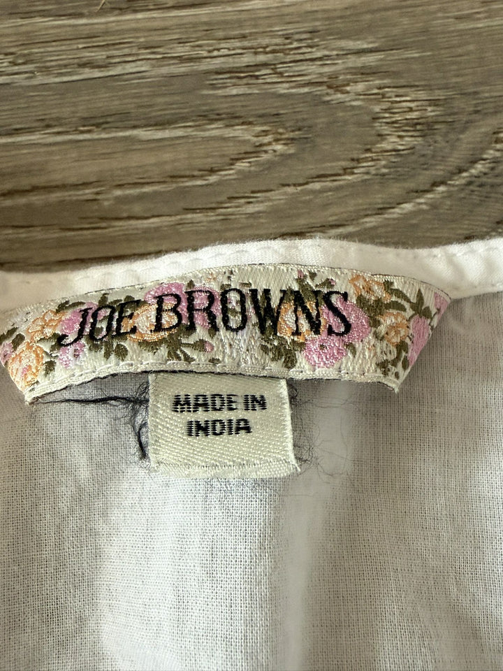 Joe Browns Preowned great condition Size 2X Blue/white Top