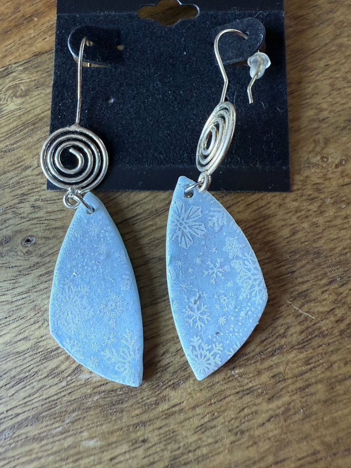 Trish Fay Preowned great condition Silver Earrings fashion