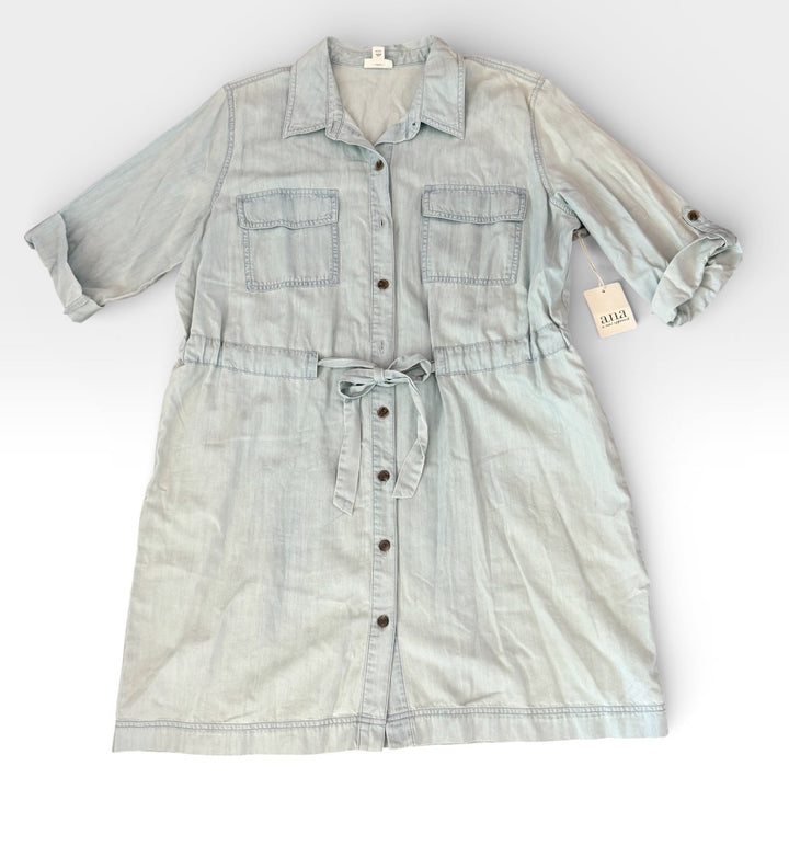 Ana New With Tags Size XL Light blue Dress