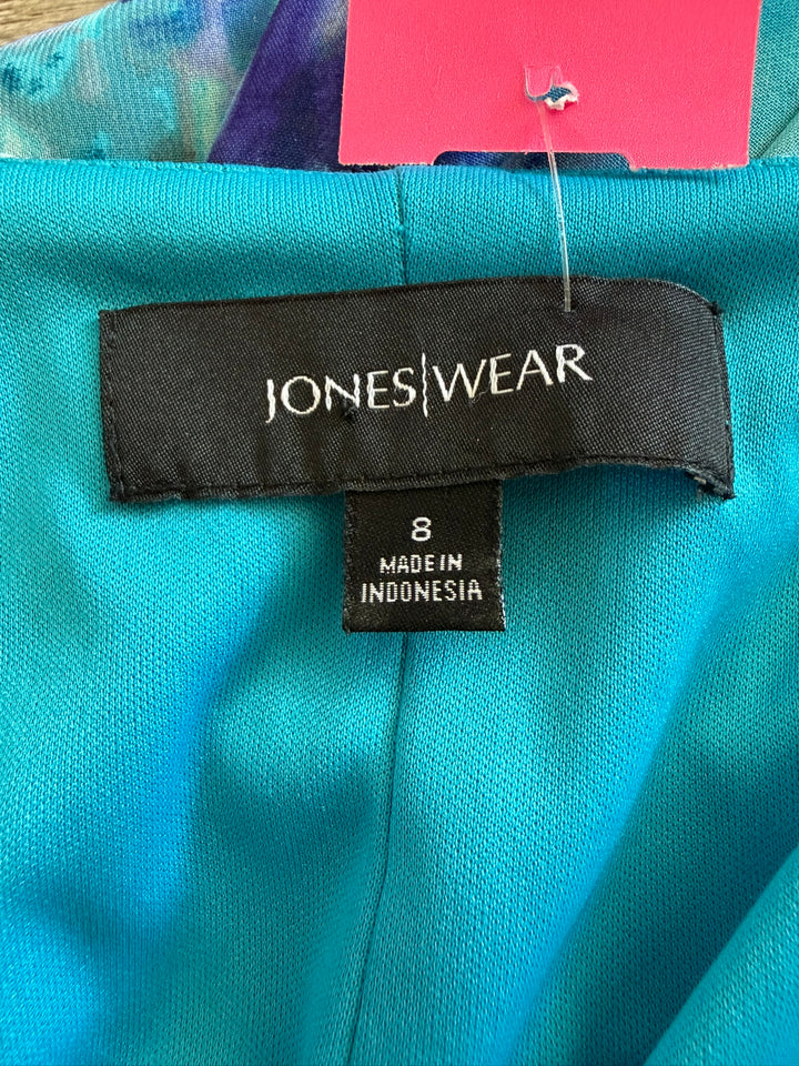 Jones Wear Preowned great condition Size 8 Blue/Purple Skirt