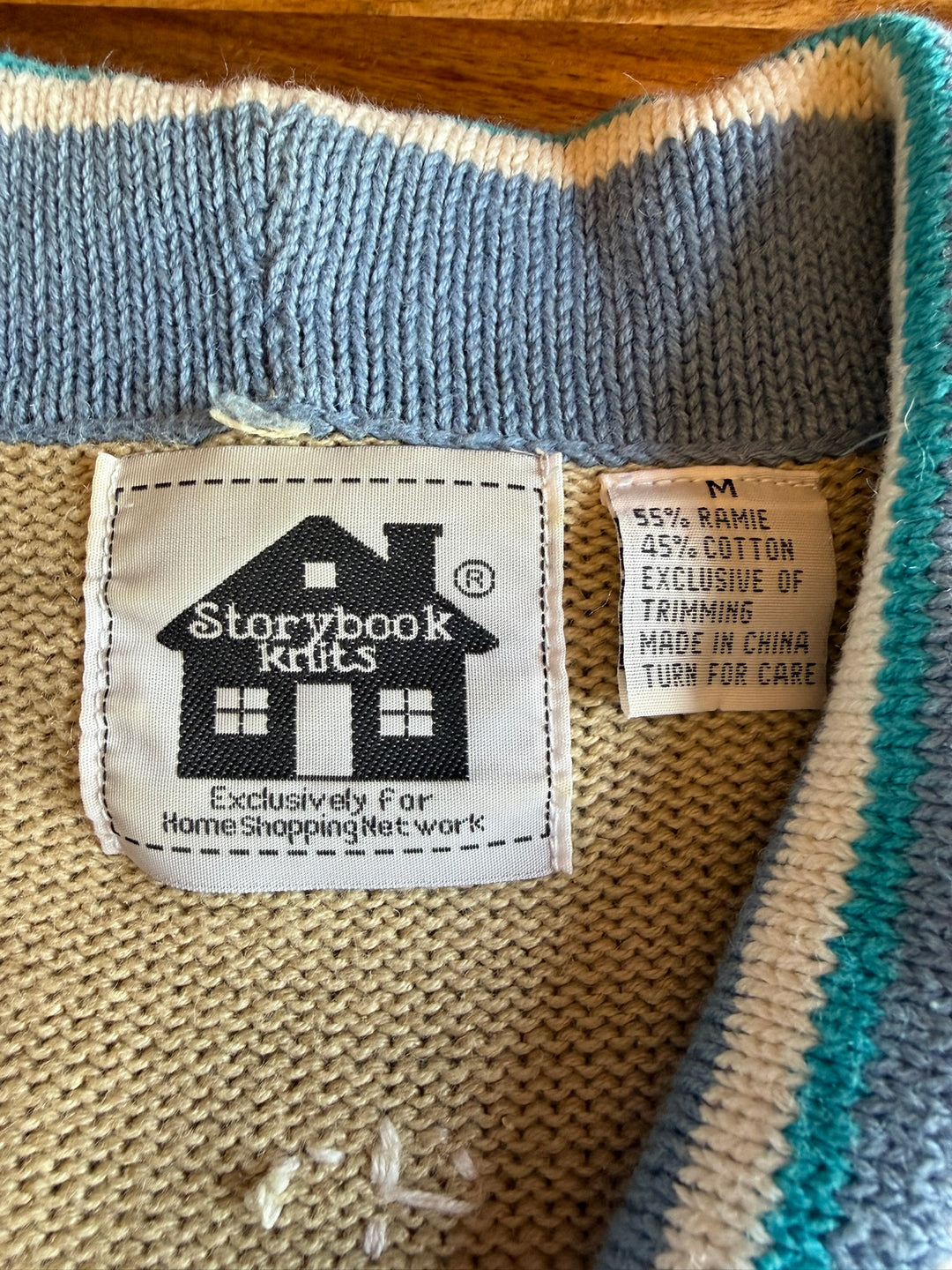 Storybook Knits Preowned great condition Size M Multi Cardigan