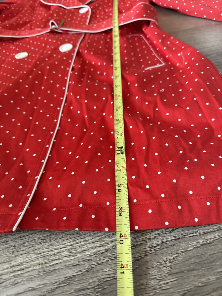 Bandolino Preowned great condition Size XL Red/White Trenchcoat