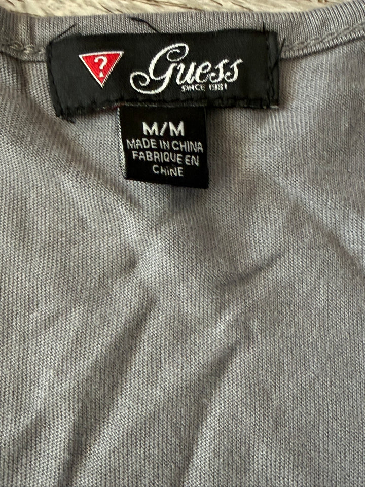 Guess Size M Gray Tank Top