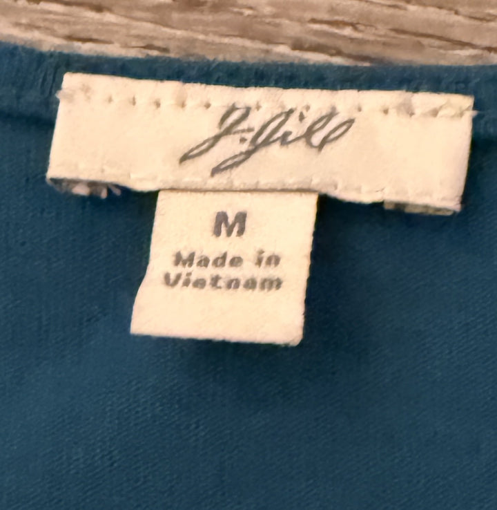 J.Jill Preowned great condition Size M Turquoise Top