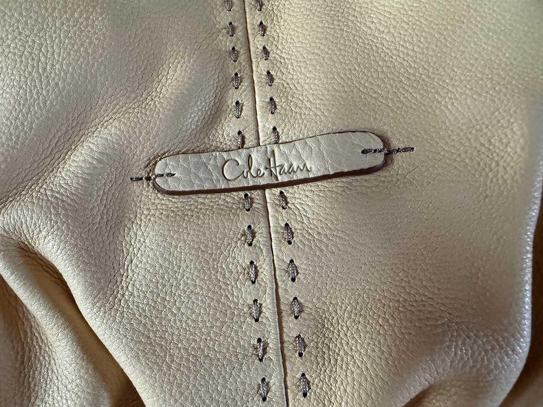 Cole Haan New With Tags Size L Yellow Purse
