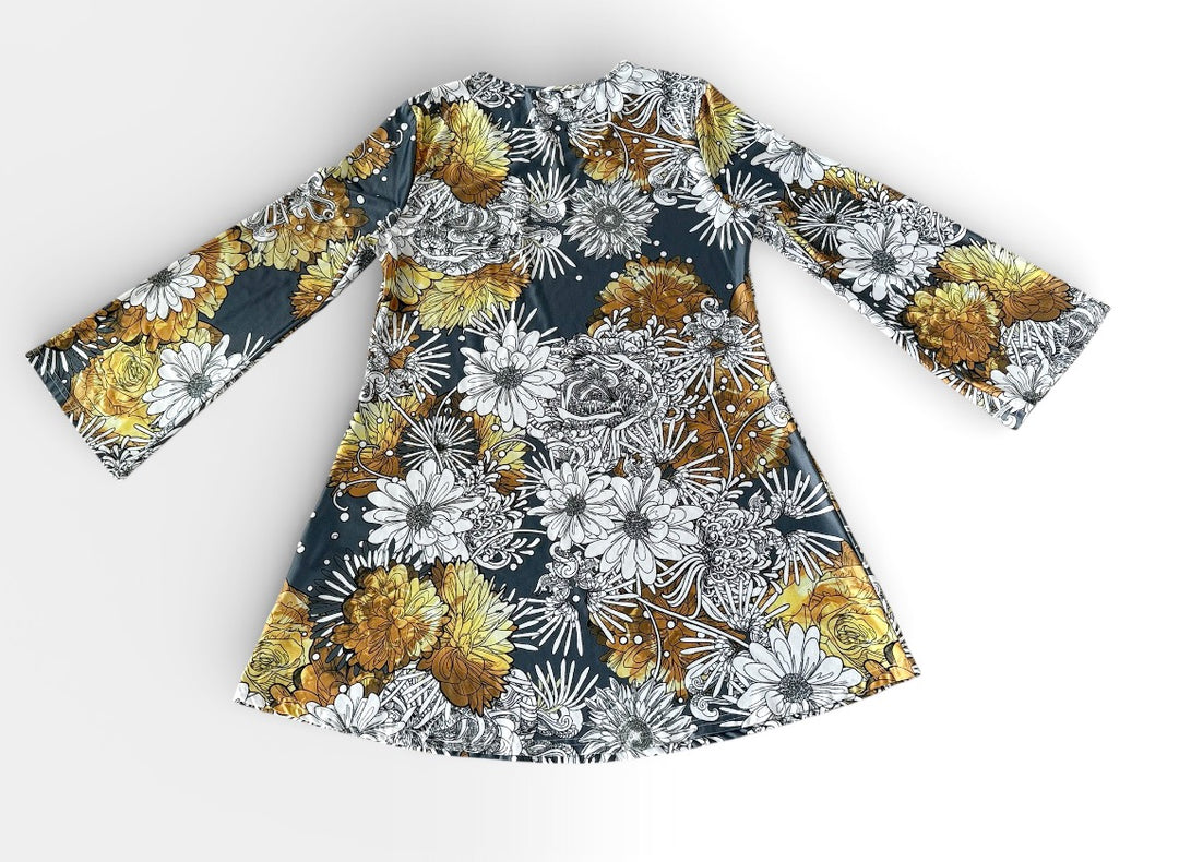 Lily New With Tags Size XL Gray/yellow Dress