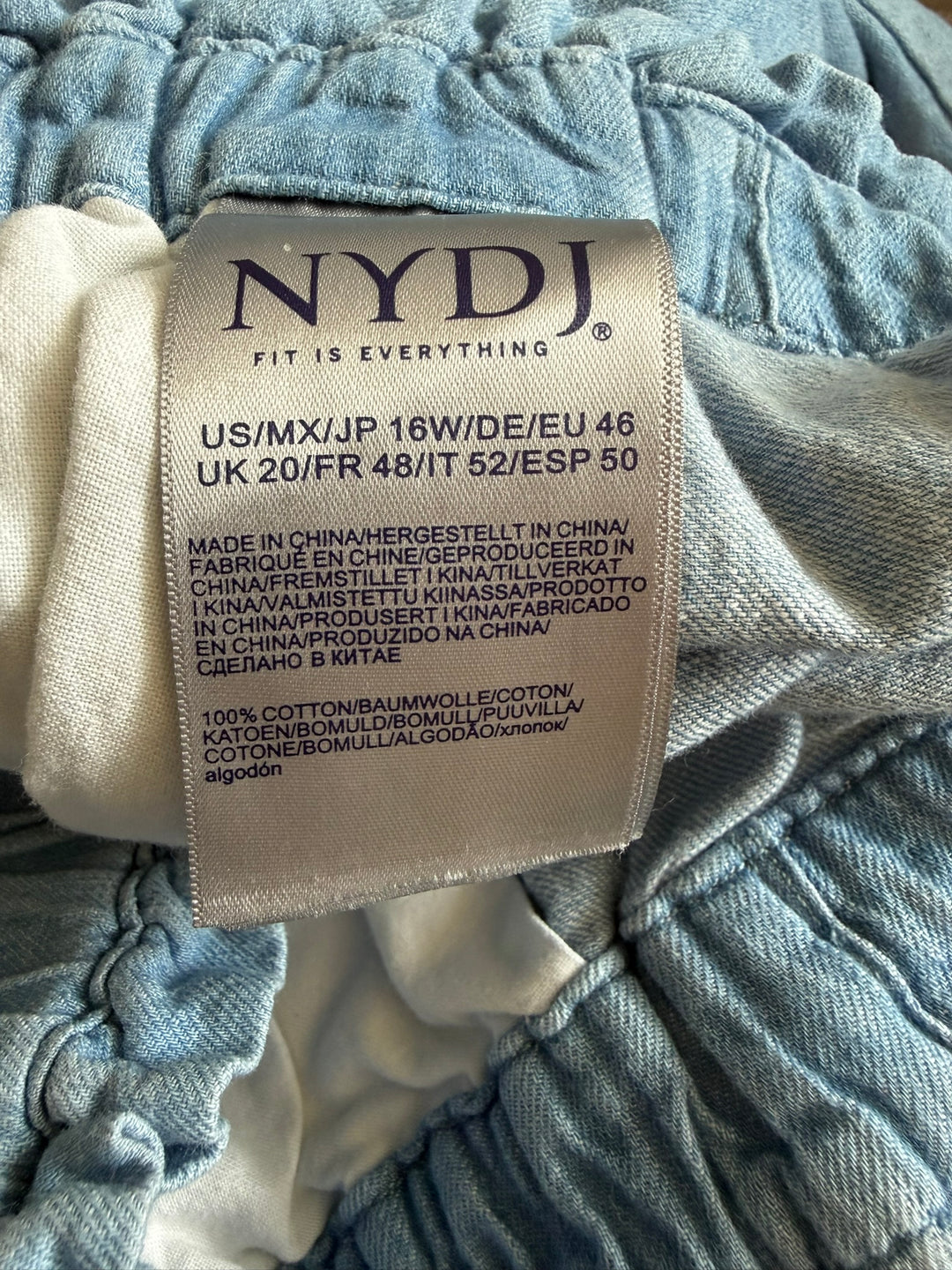 NYDJ Preowned great condition Size 16 Light blue Pants