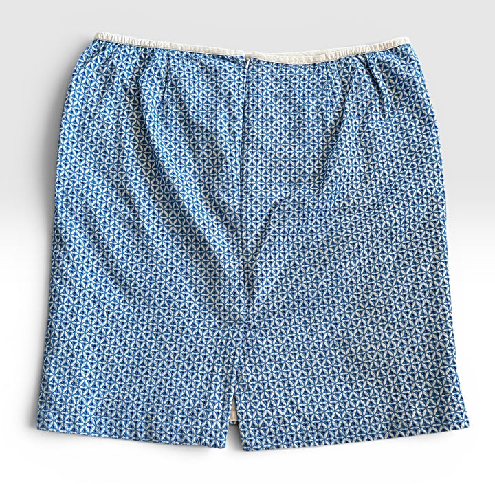 Talbots Preowned great condition Size 18 Blue/white Skirt