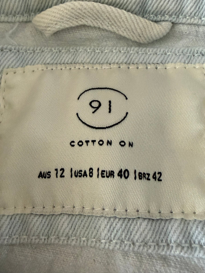 Cotton On Preowned great condition Size 8 Light blue Jacket